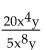 Simplify. -  A)    B)  5 C)    D)   