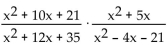 Multiply. -  A)    B)    C)    D)   