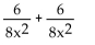 Add or subtract. -  A)  3 B)    C)    D)   