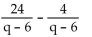 Add or subtract. -  A)    B)    C)    D)   