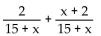 Add or subtract. -  A)    B)    C)    D)   