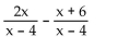Add or subtract. -  A)    B)    C)    D)   