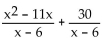Add or subtract. -  A)  x + 5 B)  x - 6 C)  x + 6 D)  x - 5