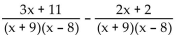 Add or subtract. -  A)    B)    C)    D)   