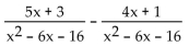 Add or subtract. -  A)    B)    C)    D)   