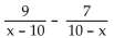 Add or subtract. -  A)    B)    C)    D)   