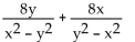 Add or subtract. -  A)    B)    C)    D)   