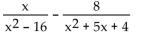 Add or subtract. -  A)    B)    C)    D)   