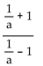 Simplify. -  A)    B)    C)    D)  1