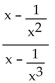 Simplify. -  A)    B)    C)    D)   