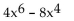 Factor the GCF from each term in the expression. -  A)    B)    C)    D)   