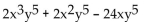 Factor completely. If the polynomial is prime, so state. -  A)    B)    C)    D)  prime