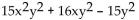 Factor completely. If the polynomial is prime, so state. -  A)  (5x - 3y) (3x + 5y)  B)  (3x - 3y) (5x + 5y)  C)    D)   