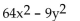 Factor the difference of two squares. -  A)    B)    C)  (8x + 3y) (8x - 3y)  D)  prime