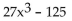 Factor the sum or difference of two cubes. -  A)    B)    C)    D)   