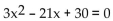 Solve. -  A)  0, 2, 5 B)  2, 5 C)  -2, -5 D)  3, 2, 5