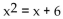 Solve. -  A)  2, 3 B)  -2, -3 C)  -2, 3 D)  1, 6