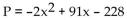 Solve the problem. -Each cycle of a screen saver program generates and then erases a number of animated figures called froobies. The formula   models the population P of froobies x minutes into a cycle. How many Minutes into a cycle will the froobie population first reach 177? A)  4 minutes B)  5 minutes C)  10 minutes D)  7 minutes