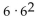 Simplify. -  A)  1728 B)  1296 C)  216 D)  36