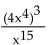 Simplify the expression by dividing out common factors. If the expression cannot be simplified by dividing out common factors, so state. -  A)    B)    C)    D)   