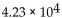 Solve the problem. -A particle is observed moving at   meters per second. Find the distance the particle would travel in 9.78   Write your answer in scientific notation. A)    B)    C)    D)   