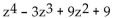 Indicate whether the expression is a polynomial. If the polynomial has a specific name - monomial, binomial, or trinomial - give that name. -  A)  polynomial B)  not a polynomial C)  trinomial