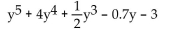 Indicate whether the expression is a polynomial. If the polynomial has a specific name - monomial, binomial, or trinomial - give that name. -  A)  polynomial B)  not a polynomial C)  trinomial D)  binomial