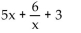 Indicate whether the expression is a polynomial. If the polynomial has a specific name - monomial, binomial, or trinomial - give that name. -  A)  trinomial B)  polynomial C)  not a polynomial