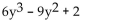 Express the polynomial in descending order. If the polynomial is already in descending order, so state. -  A)  already in descending order B)    C)    D)   