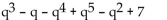 Express the polynomial in descending order. If the polynomial is already in descending order, so state. -  A)    B)    C)    D)  already in descending order