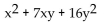 Multiply. -(x + 8y) (x + 2y)  A)    B)    C)    D)  x + 10xy + 16y