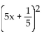 Multiply using a special product formula. -  A)    B)    C)    D)   