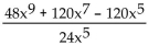 Divide. -  A)    B)    C)    D)   