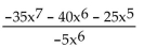 Divide. -  A)    B)  12x + 8 C)    D)  7x + 8