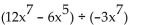 Divide. -  A)    B)    C)    D)   