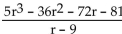Divide. -  1 A)    B)    C)    D)   