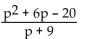 Divide. -  A)    B)  p - 3 C)    D)   