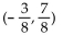 Indicate the quadrant in which the point belongs. -  A)  I B)  IV C)  II D)  III