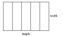 Solve the problem. -A rectangular horse pen is to be fenced and divided into five partitions as shown. The length of the fenced-in area is to be twice the width, and the total amount of fencing to be used is 390 feet. Find the length and width of The fenced-in area.   A)  l = 78 ft, w = 39 ft B)  l = 41 ft, w = 39 ft C)  l = 27.9 ft, w = 14 ft D)  l = 86.7 ft, w = 43.3 ft