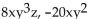 Determine whether the terms are like or unlike. -  A)  like B)  unlike