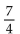 Find the reciprocal. -  A)    B)    C)    D)   