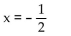 <strong>Solve the equation. 5x - (3x - 1) = 2</strong> A) B) C) D)