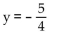 Solve the equation. -(y - 8)  - (y + 2)  = 5y A)    B)    C)    D)  y = - 2