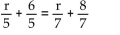 Solve the equation. -  A)  r = 2 B)  r = 1 C)  r = -2 D)  r = -1