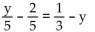 Solve the equation. -  A)    B)    C)    D)   