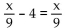 Solve the equation. -  A)  all real numbers B)  no solution C)  x = 0 D)  x = 18