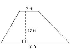 Determine the area or volume as indicated. Use 3.14 for π when necessary. -  Find the area. A)    B)    C)    D)   