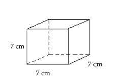 Determine the area or volume as indicated. Use 3.14 for π when necessary. -  Find the volume. A)    B)    C)    D)   