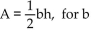 Solve for the indicated variable. -A   A)    B)    C)    D)   