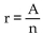 Solve for the indicated variable. -A = P(1 + nr) , for r A)    B)    C)    D)   